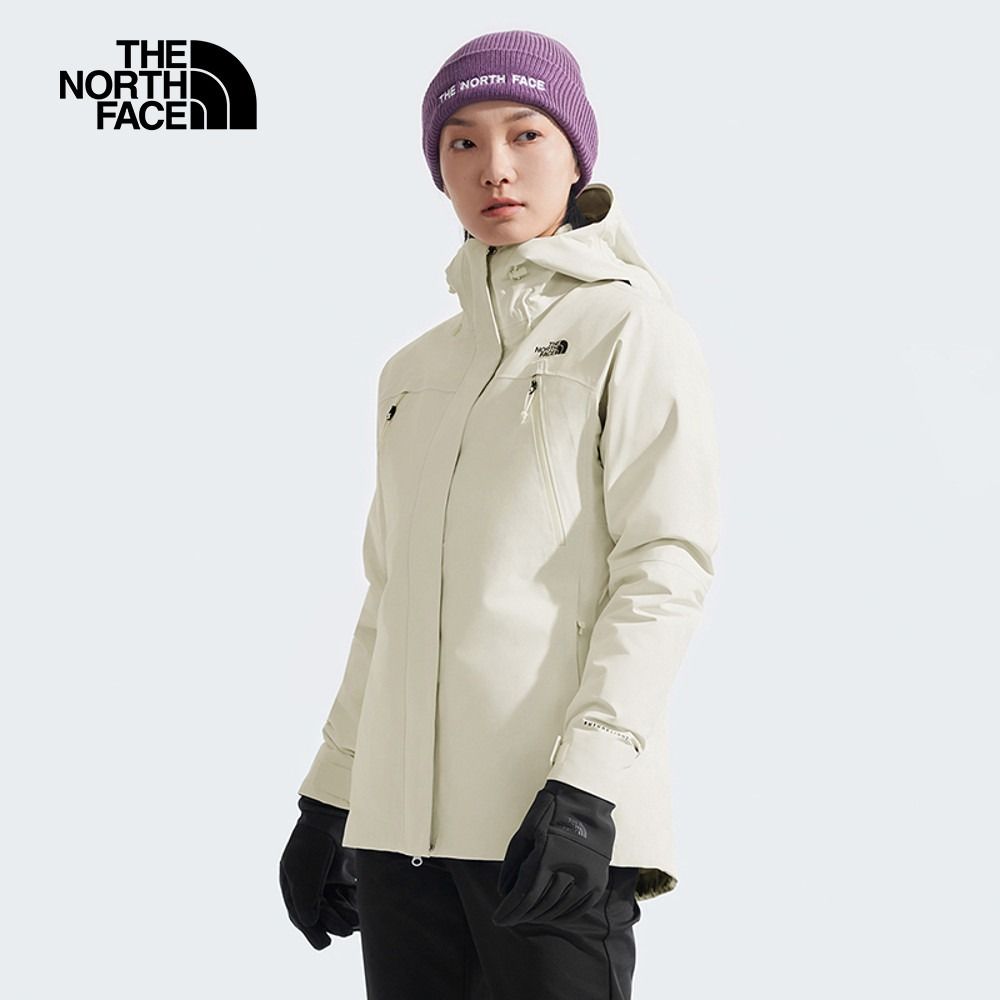 The North Face 北面 女 FUTURELIGHT防水透氣連帽羽絨內裡三合一外套-NF0A89X6QLI