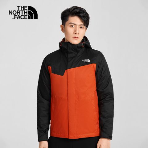 【The North Face】男 三合一防水透氣保暖外套-NF0A4U7M6U2