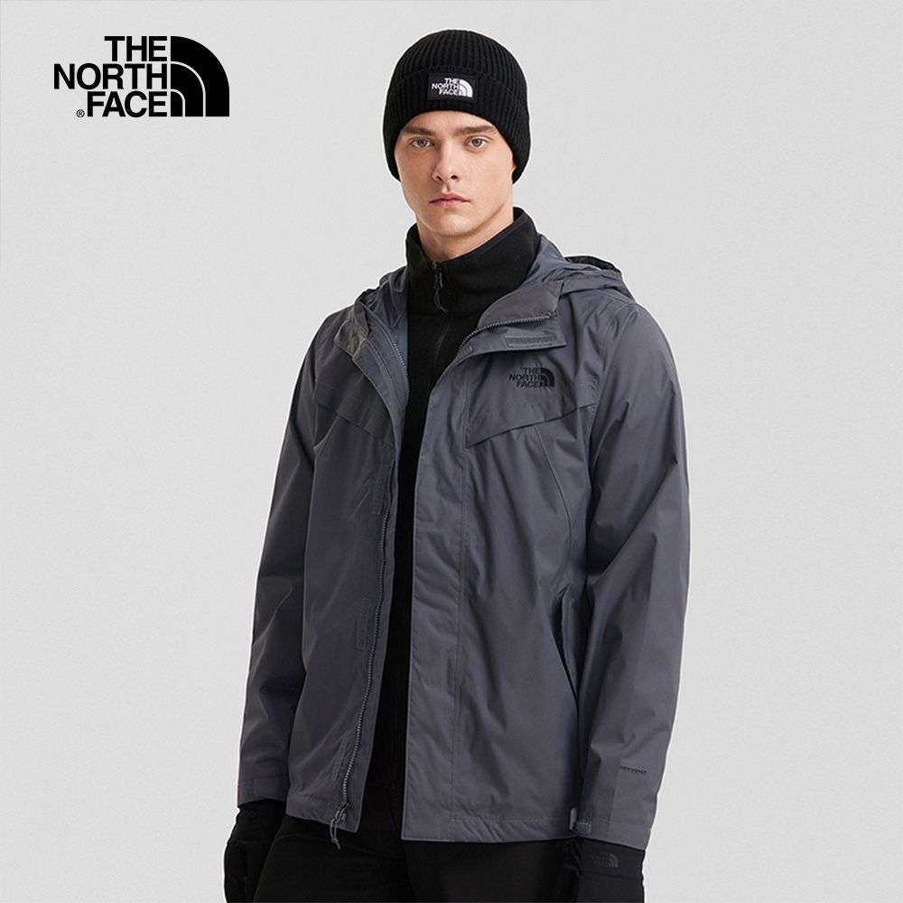 The North Face】男防水透氣寬鬆連帽三合一外套-NF0A81QUF9L - PChome