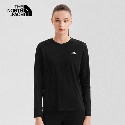 【The North Face】女 吸濕排汗長袖上衣-NF0A7QUIJK3