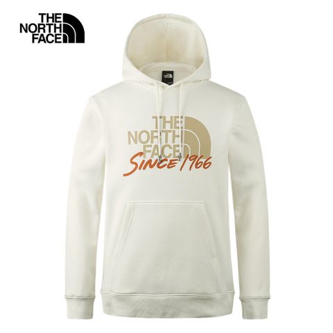 【The North Face】男 印花休閒長袖帽T-NF0A88FSQLI