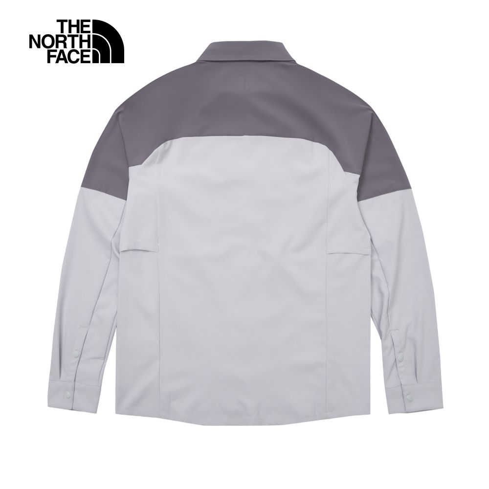 The North Face】男吸濕排汗防曬休閒長袖襯衫-NF0A83TJRO5 - PChome