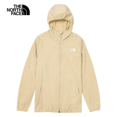 The North Face 北面 男 防潑水防曬連帽防風外套-NF0A7WCY3X4