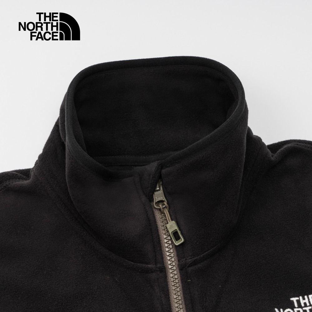 The North Face 北面 男 拼接立領抓絨外套-NF0A8AYKBQW