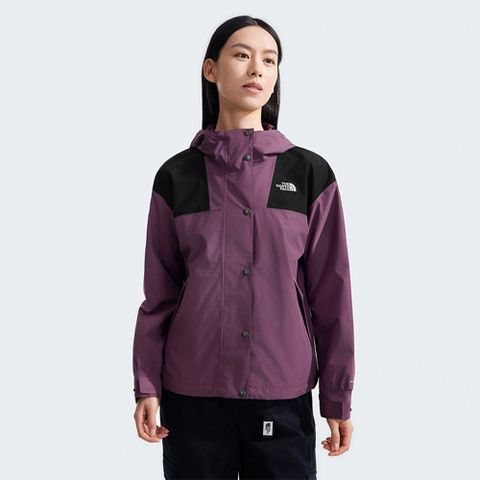 The North Face 北面 女 防水透氣連帽衝鋒外套-NF0A7QSI53I