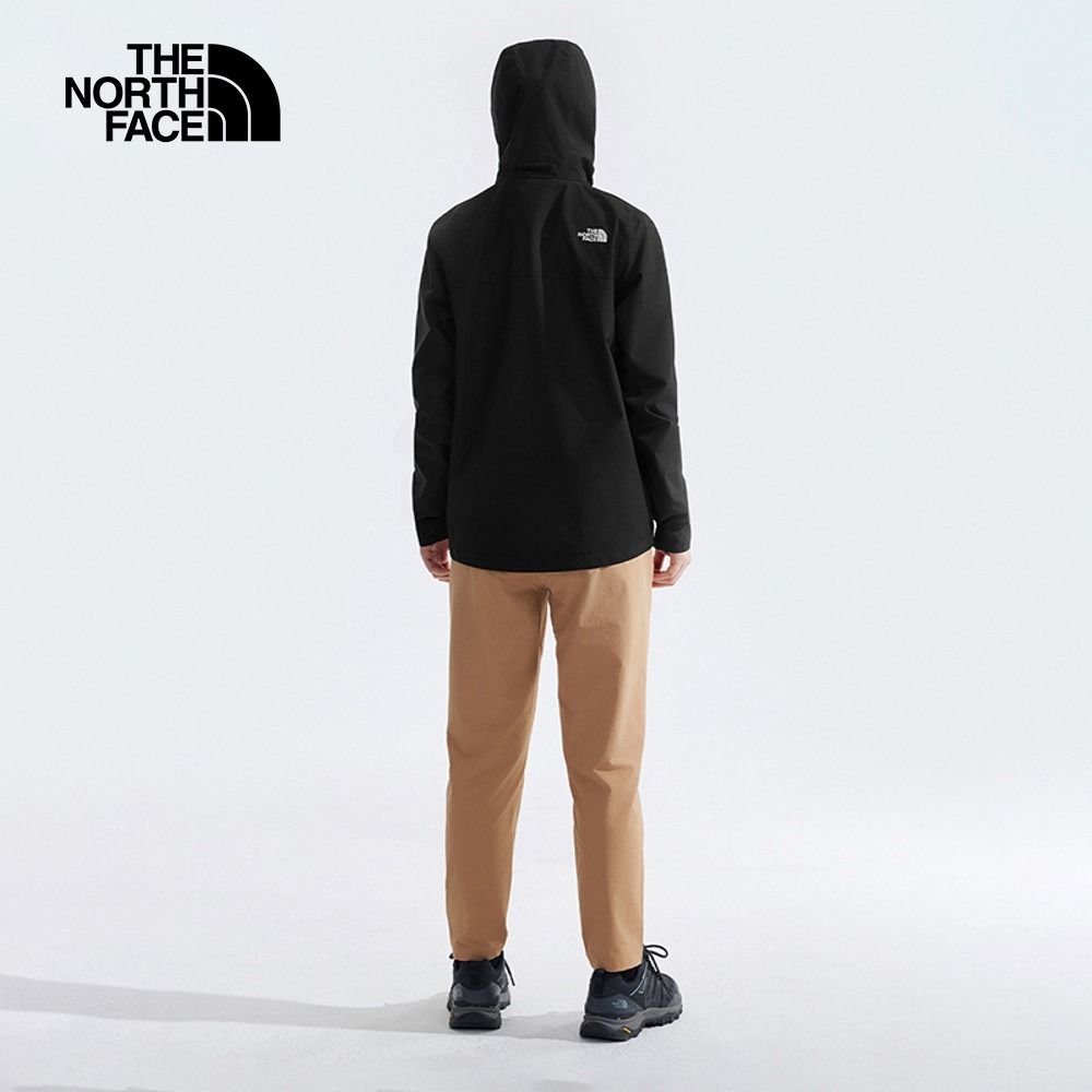 The North Face 北面 女 防水透氣可調節收納連帽衝鋒外套-NF0A88FY4H0