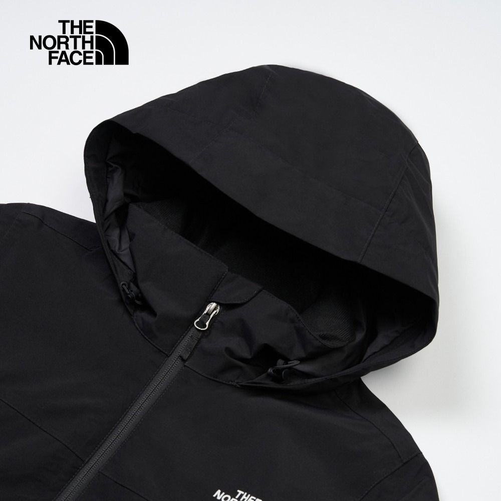 The North Face 北面 女 防水透氣可調節收納連帽衝鋒外套-NF0A88FY4H0