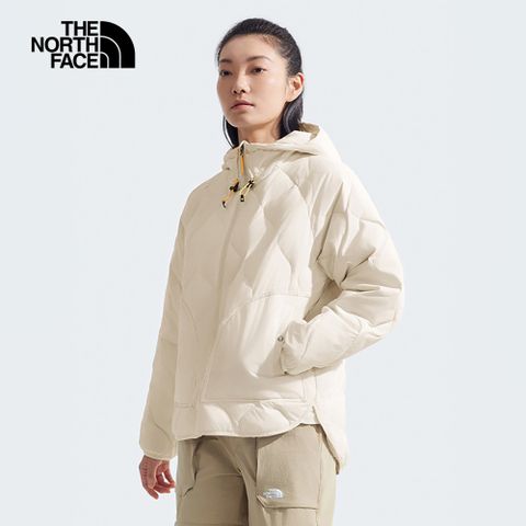 The North Face 北面 女 防潑水連帽羽絨外套-NF0A83SO55W