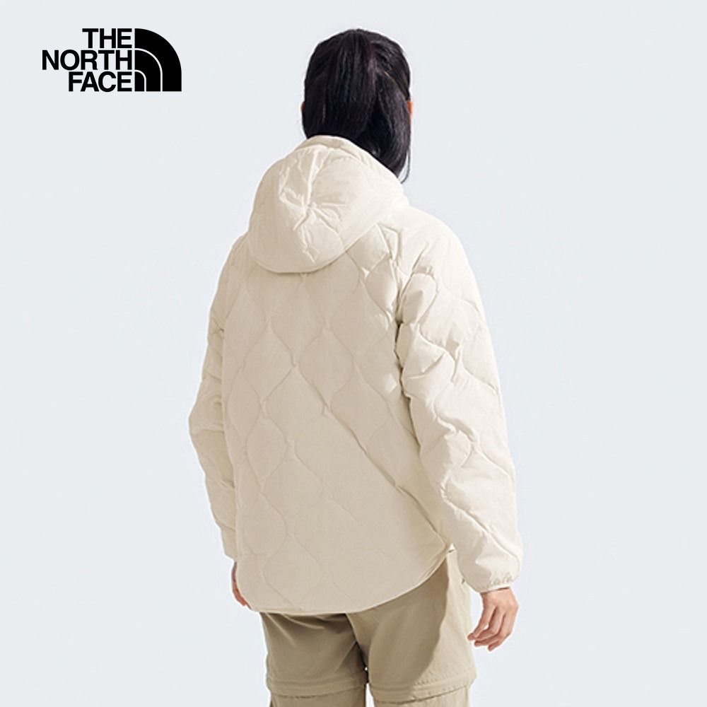 The North Face 北面 女 防潑水連帽羽絨外套-NF0A83SO55W