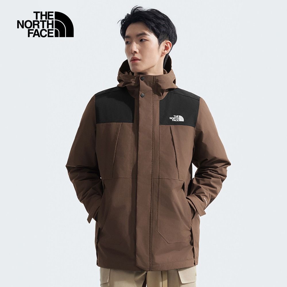 The North Face 北面 男 防水透氣連帽羽絨內裡三合一外套-NF0A81NH5EX