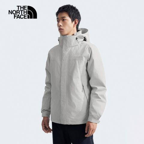 The North Face 北面 男 防水透氣連帽羽絨內裡三合一外套-NF0A81QSA0M