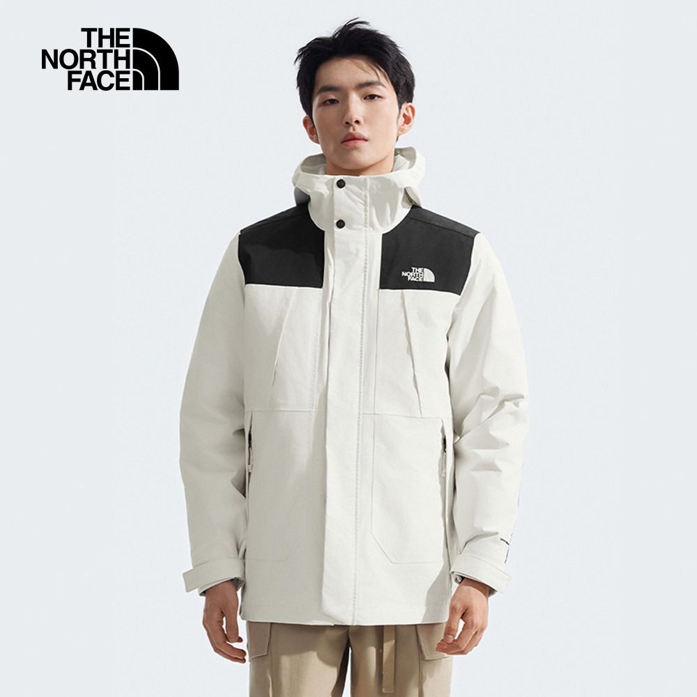 The North Face 北面 男 防水透氣連帽羽絨內裡三合一外套-NF0A81NHROU