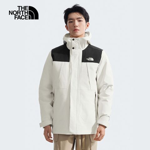 The North Face 北面 男 防水透氣連帽羽絨內裡三合一外套-NF0A81NHROU