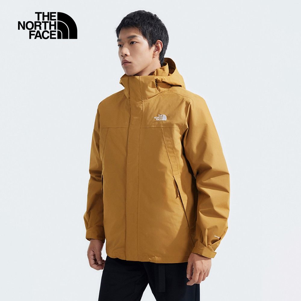 The North Face 北面 男 防水透氣連帽羽絨內裡三合一外套-NF0A81QS173