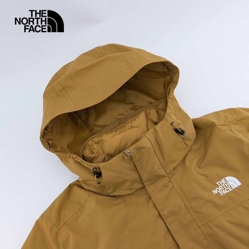 The North Face 北面 男 防水透氣連帽羽絨內裡三合一外套-NF0A81QS173