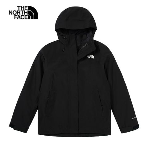 The North Face 北面 女 可調節連帽抓絨內裡三合一外套-NF0A89Y3JK3