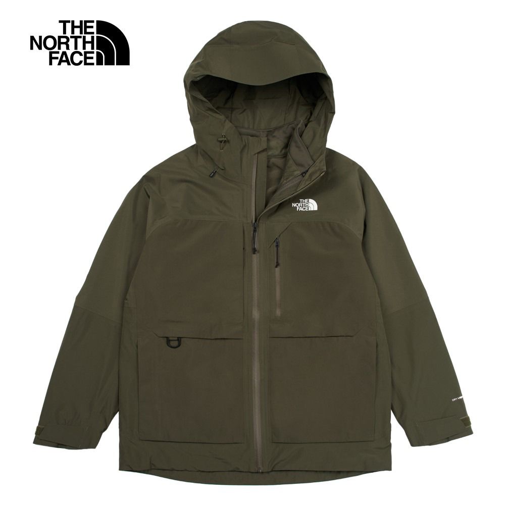 The North Face 北面 男 防水透氣連帽抓絨內裡三合一外套-NF0A89ZS21L