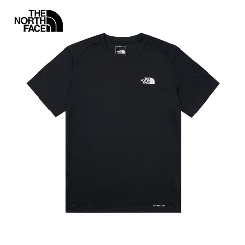 The North Face 北面 男 吸濕排汗防曬休閒短袖T恤-NF0A83TOJK3