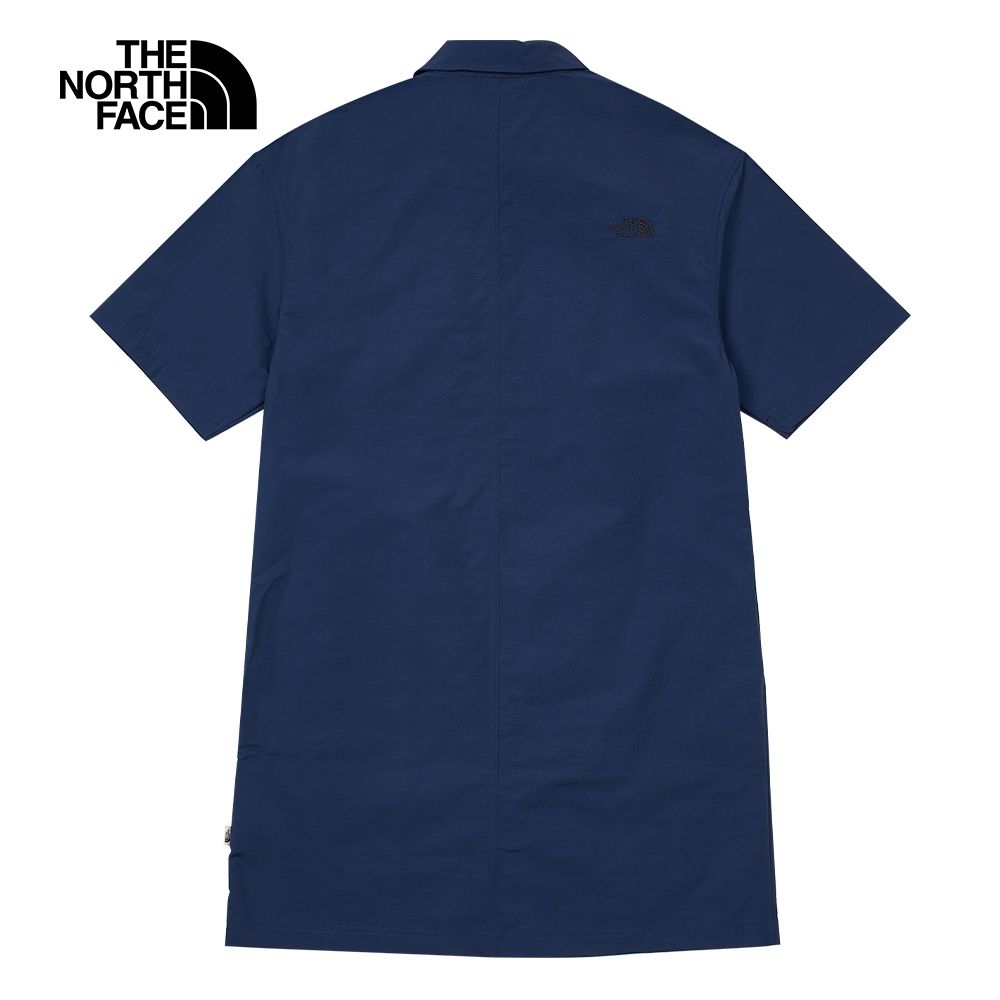 The North Face 北面 女 防風防潑水休閒長裙 洋裝 連身裙-NF0A87YJ8K2