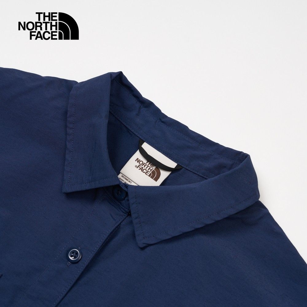 The North Face 北面 女 防風防潑水休閒長裙 洋裝 連身裙-NF0A87YJ8K2