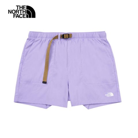 The North Face 北面 女 防潑水附腰帶短褲-NF0A81OOPJO