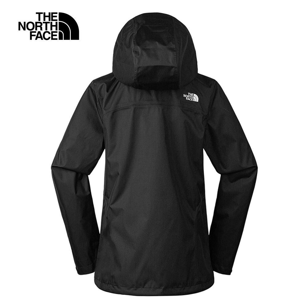 The North Face 北面 女 防水透氣可調節收納連帽衝鋒外套-NF0A8AV8JK3