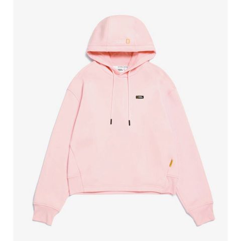 【National Geographic】SLOUNGEWEAR Hoody 女 連帽上衣 粉紅-N213WFT050022