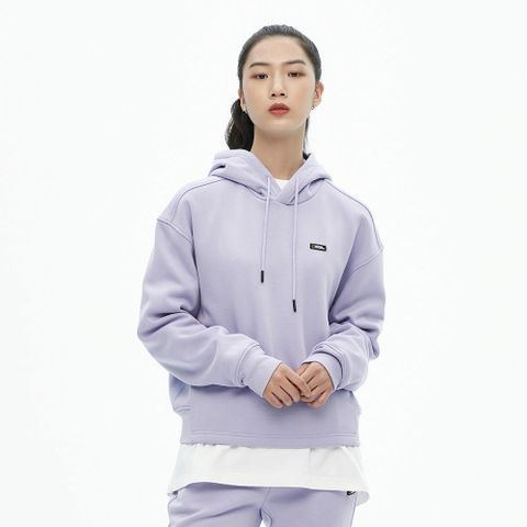 【National Geographic】SLOUNGEWEAR Hoody 女 連帽上衣 薰衣草紫-N213WFT050335