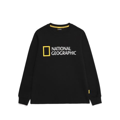 【National Geographic】LOGO 男女 長袖上衣- N213UTS020198