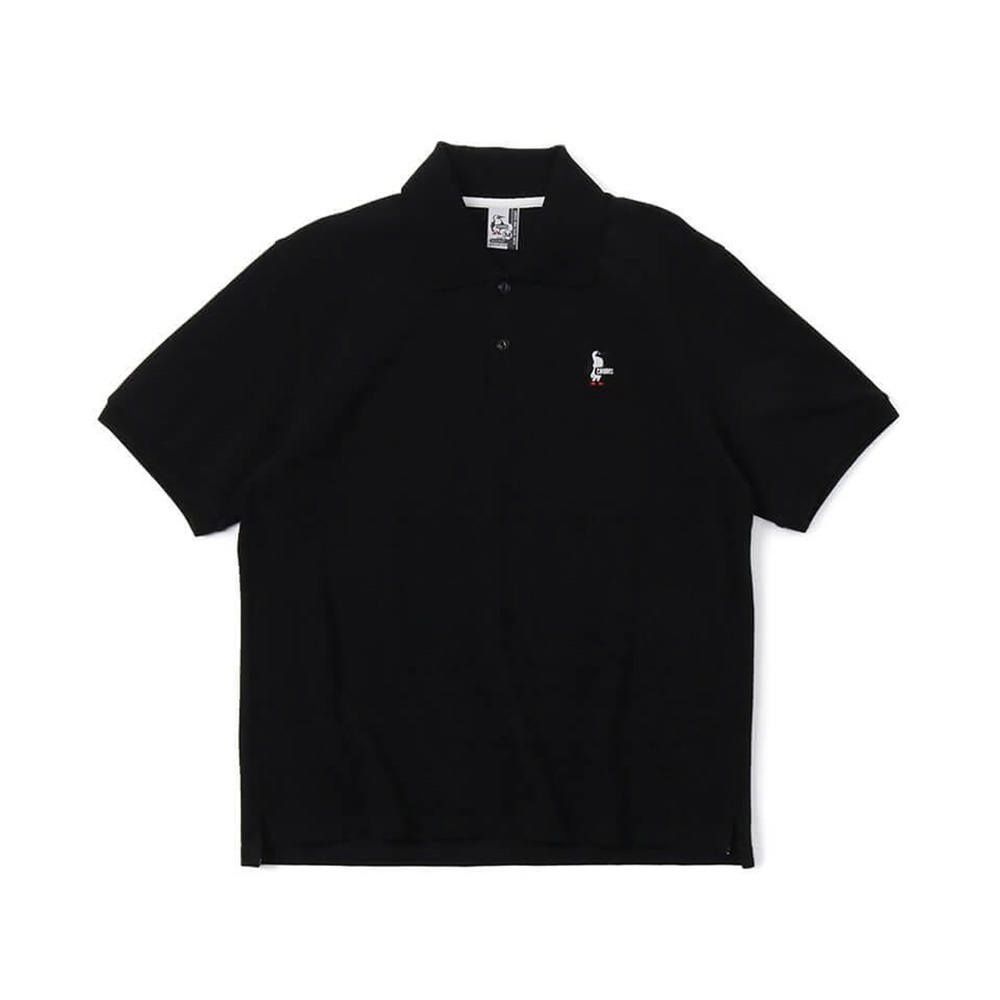 CHUMS 男 Booby Polo Shirt短袖POLO 黑色-CH021190K001