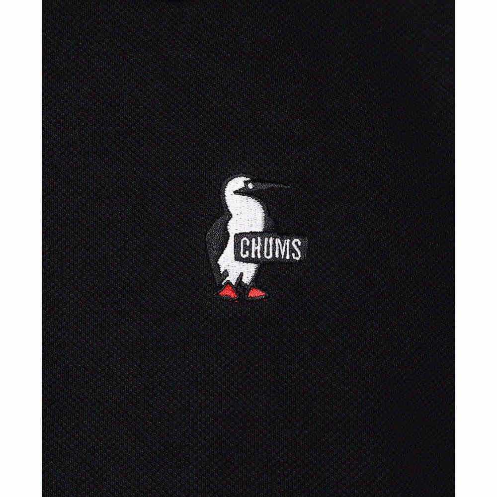 CHUMS 男 Booby Polo Shirt短袖POLO 黑色-CH021190K001