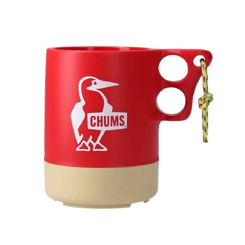 CHUMS Camper Mug Cup Large馬克杯(550ML) 塑膠水杯 紅/米色-CH621620R103