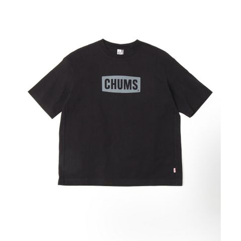 CHUMS Heavy Weight CHUMS Logo T-Shirt 短袖上衣 男 黑色-CH012271K001