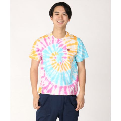 CHUMS Booby Logo T-Shirt Tie-Dye SPR 短袖上衣 男 紮染-CH012279Z077