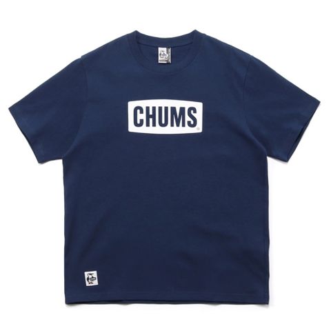 CHUMS CHUMS Logo T-Shirt 短袖上衣 男 深藍色-CH012277N034