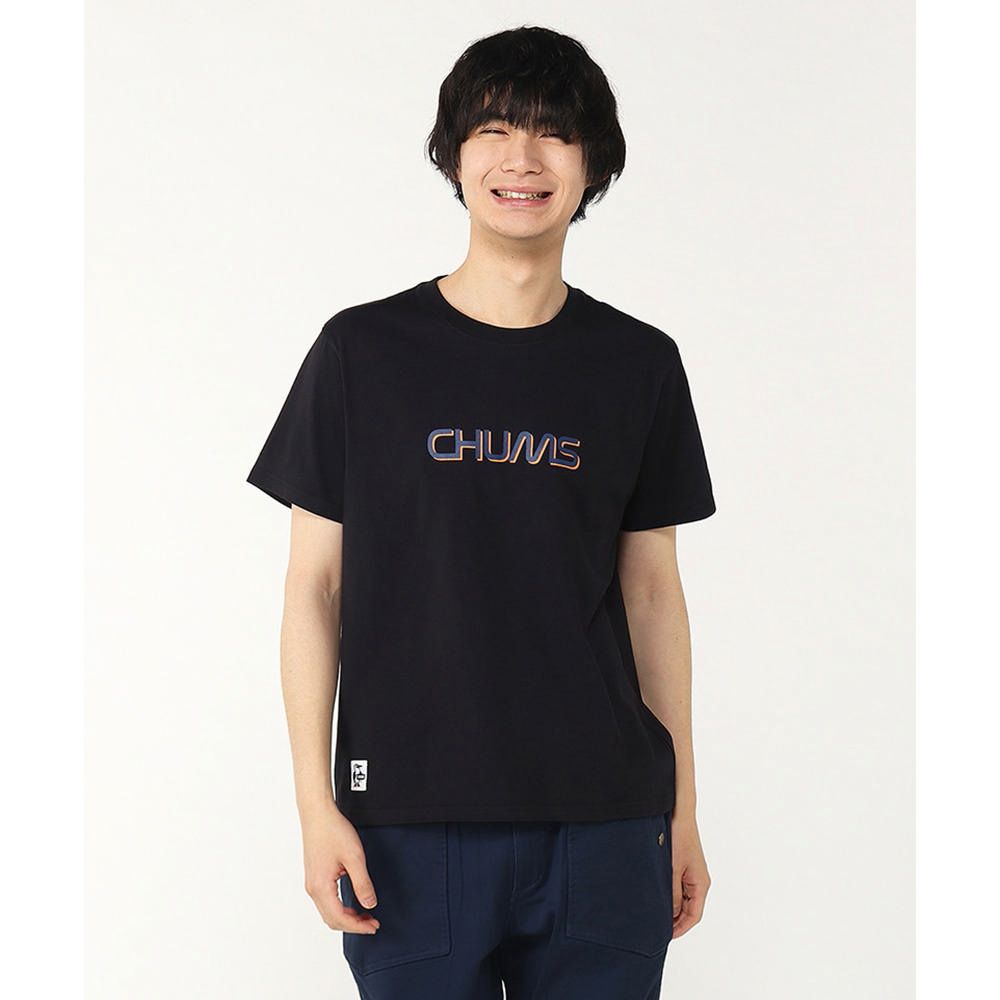 CHUMS CHUMS Moon Camp Site T-Shirt 短袖上衣 男 黑色-CH012363K001