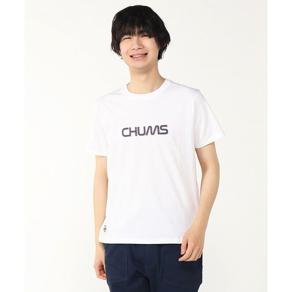 CHUMS CHUMS Moon Camp Site T-Shirt 短袖上衣 男 白色-CH012363W001