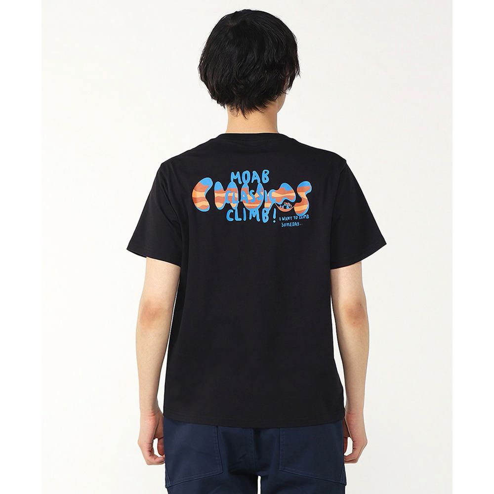 CHUMS Moab Classic Climb! T-Shirt 短袖上衣 男 黑色-CH012364K001