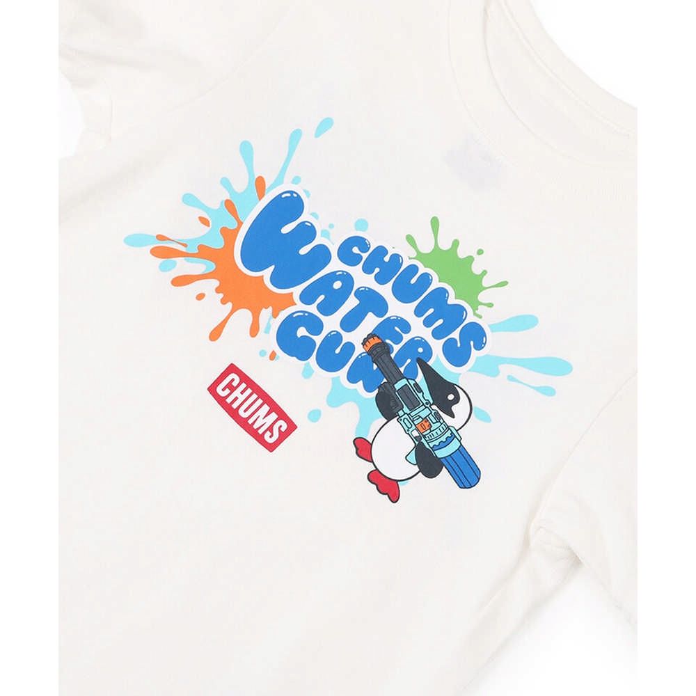  【CHUMS】Kids Water Gun T短袖上衣 白色-CH211322W001