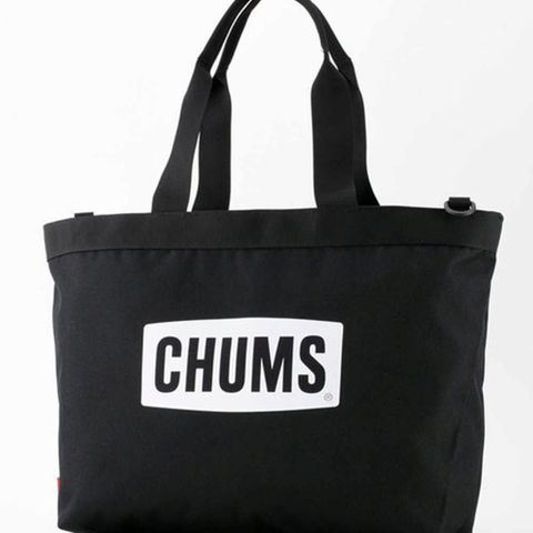 【CHUMS】Recycle CHUMS Logo Tote Bag托特包 黑色-CH603129K001