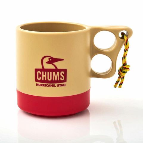 CHUMS Camper Mug Cup 露營馬克杯 棕/紅-CH621244B053