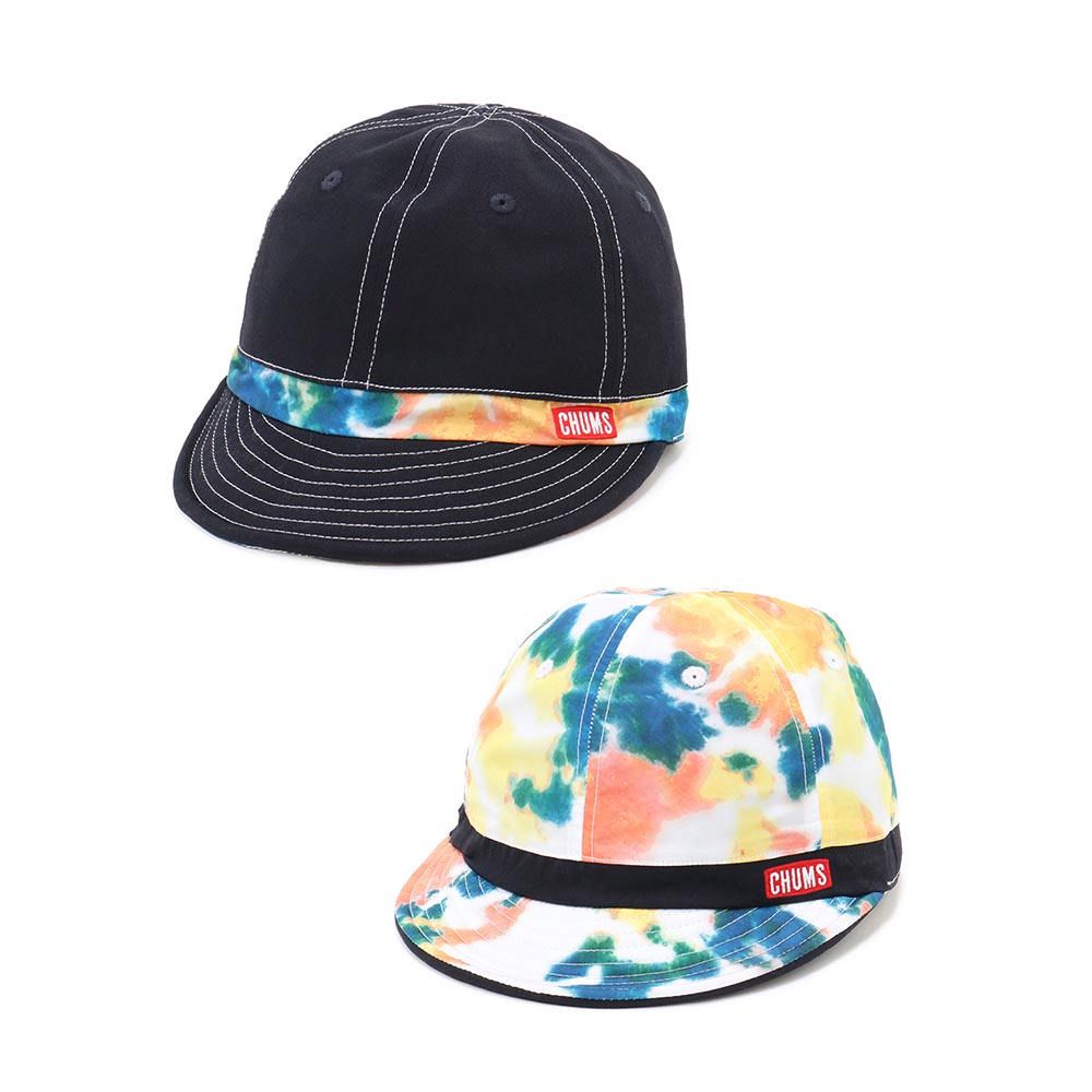  【CHUMS】Reversible Print Cap雙面風格帽 Ocean-Dye-CH051208Z213