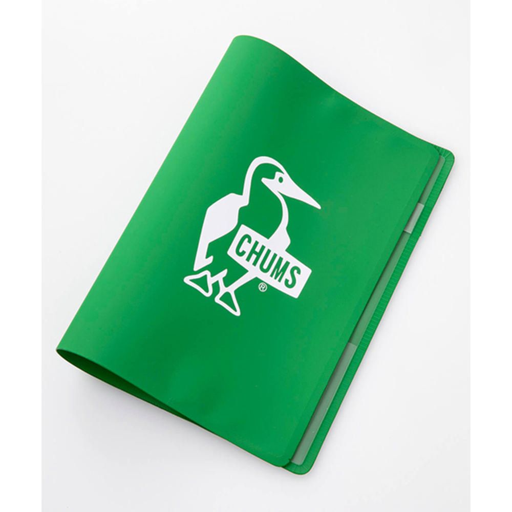 CHUMS Tarpaulin Diary Cover L   男女 封面套 綠-CH602972M001
