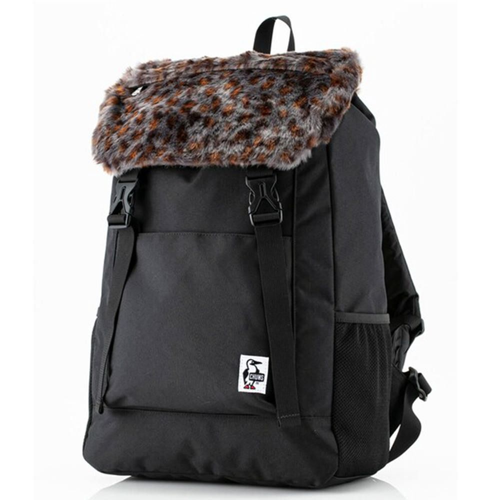 CHUMS Leopard Flap Day Pack 男女 後背包 灰豹-CH603042Z178