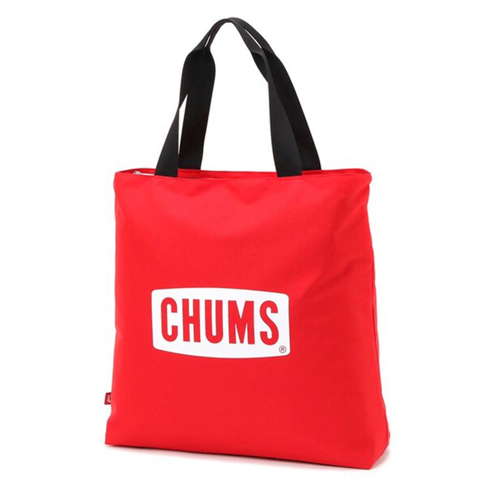  【CHUMS】Logo Folding Fire Pit Tool Case 男女 收納袋 (適用CH62-1556焚火台收納) 紅-CH603083R001