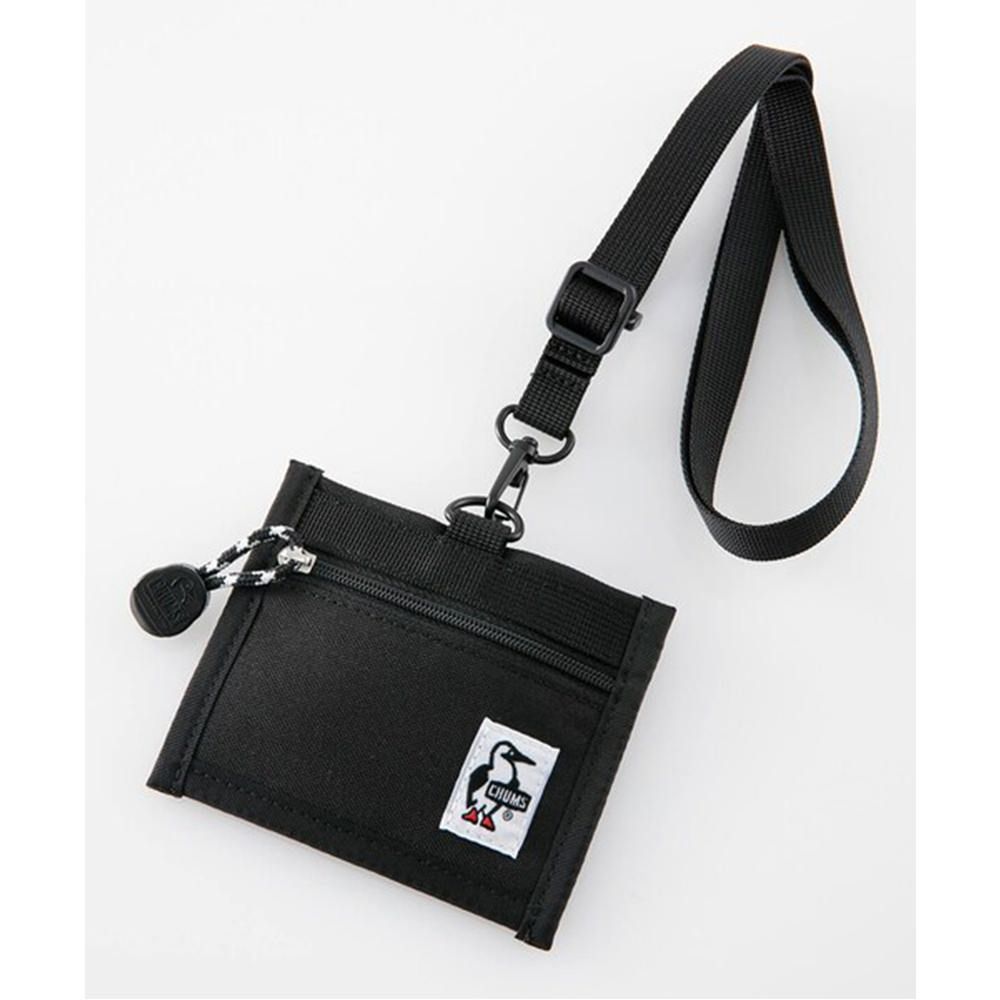  【CHUMS】Recycle ID Card Holder 男女 證件帶 黑-CH603150K001