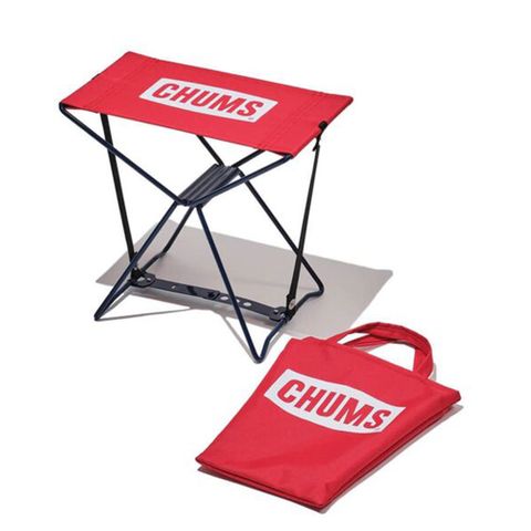 【CHUMS】Mini Foldable Stool 男女 輕便折疊椅 紅色-CH621672R001