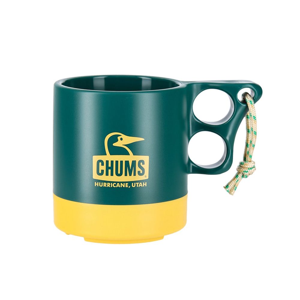  【CHUMS】Camper Mug Cup馬克杯(250ML) 藍綠/黃色