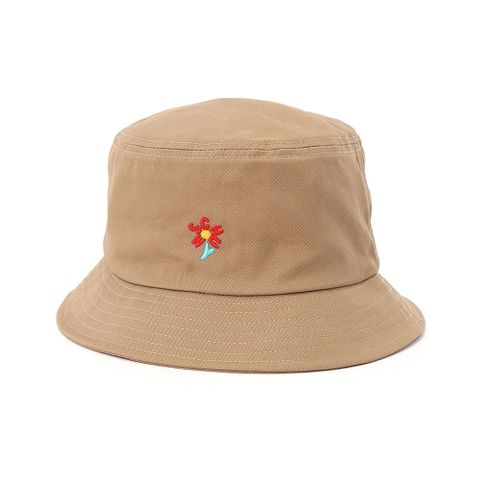 CHUMS Bucket Hat Embroidery風格帽 淺棕色-CH051356B001