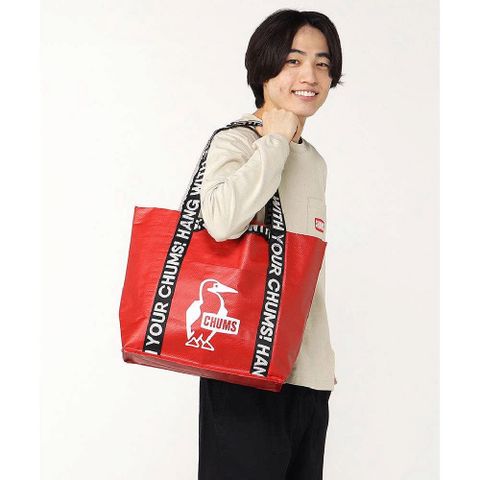 CHUMS Booby Camp Tote S購物袋S 紅色